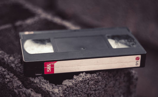 black vhs tape 