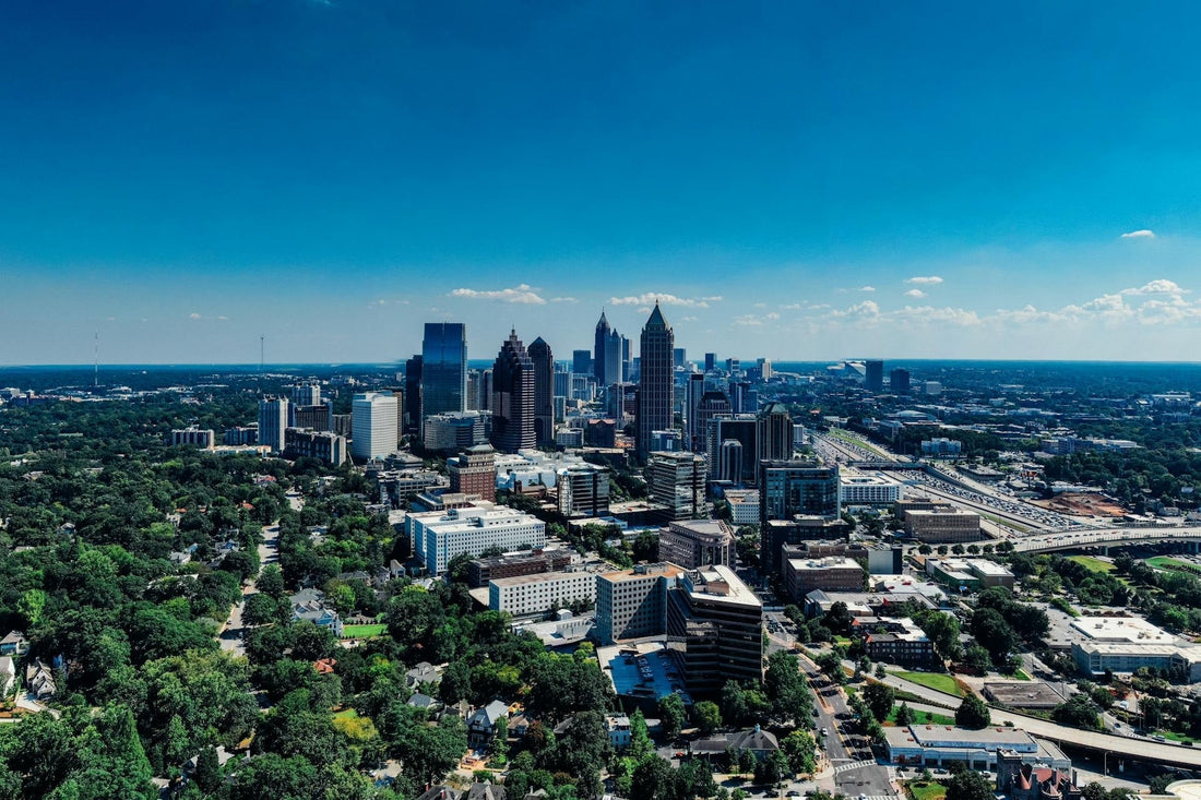 a photo showing The History of Atlanta