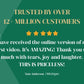 Trusted by over 12+ million customers. 5 star review - I have received the online version of my fist video. It's AMAZING! Thank you so much with tears, joy and laughter. THIS IS PRICELESS! Tam Anderson from Michigan